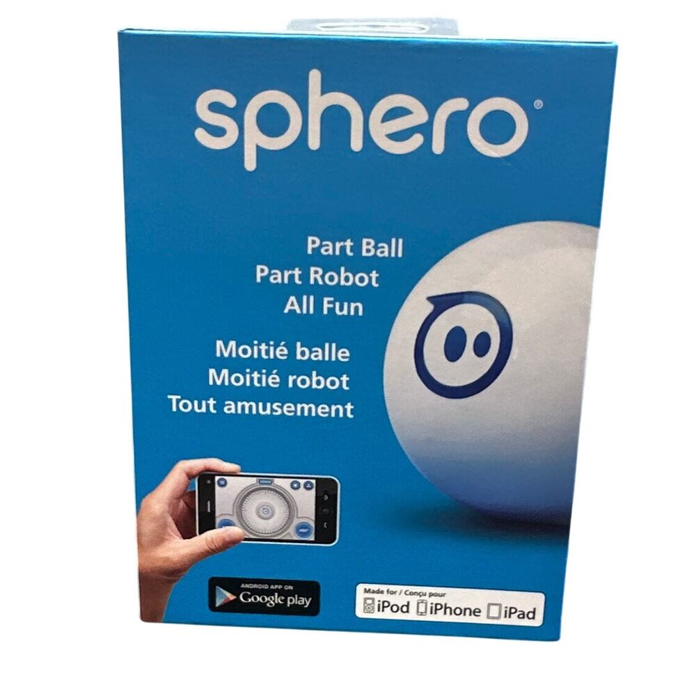 Sphero Robotic Ball App Controlled Bluetooth Smart Toy iOS Android LED Orbotix
